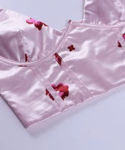 Own Saviour Floral Cami Satin Top New In