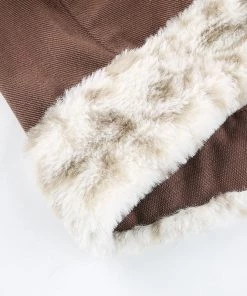 Own Saviour Leopard Faux Fur Mini Skirt Skirts