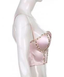 Own Saviour Floral Corset Cami Crop New In