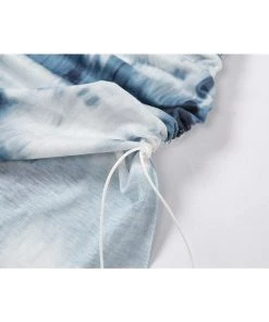 Own Saviour Tie Dye Flared Mini Dress