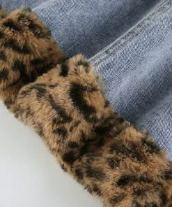 Own Saviour Leopard Faux Fur Mini Skirt Skirts