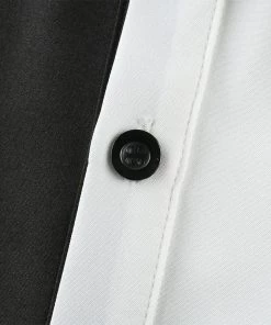 Own Saviour Long Monochrome Splice Shirt