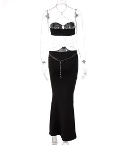 Own Saviour New In Chain Mid Cut Out Dress
