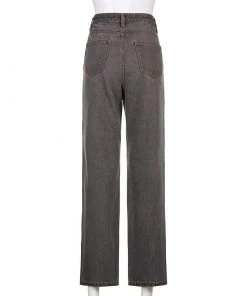 Own Saviour Grey Heart Cut Out Jeans