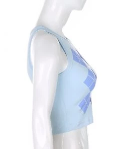 Own Saviour Tees + Tops Argyle Tank Crop