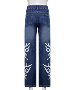 Own Saviour New In Tattoo Butterfly Jeans