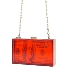 Own Saviour Transparent Dollar Clutch/Shoulder Bag