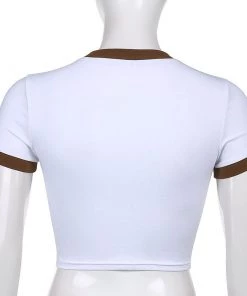 Own Saviour Multi Heart Crop Top Tees + Tops