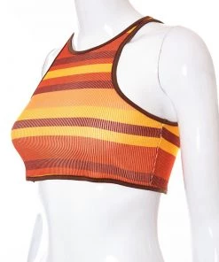 Own Saviour Sunset Stripe Crop