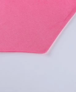 Own Saviour Tees + Tops Hot Pink Backless Crop