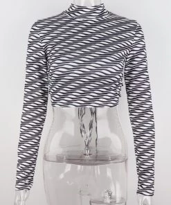 Own Saviour New In Wave Backless Crop