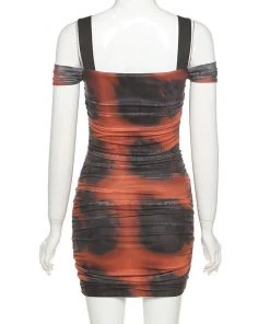 Own Saviour Dusk Ruched Mini Dress