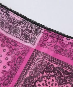 Own Saviour Patchwork Mesh Mini Skirt