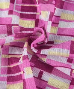 Own Saviour Purple Grid Cami Crop New In