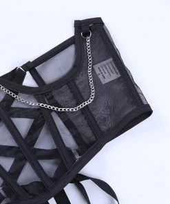 Own Saviour Chain White Corset