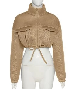 Own Saviour Jackets Crop Parka Jacket