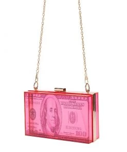 Own Saviour Transparent Dollar Clutch/Shoulder Bag