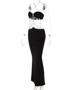 Own Saviour New In Chain Mid Cut Out Dress