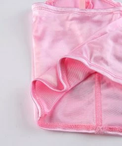 Own Saviour New In Satin Butterfly Corset Crop