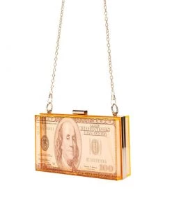 Own Saviour Transparent Dollar Clutch/Shoulder Bag
