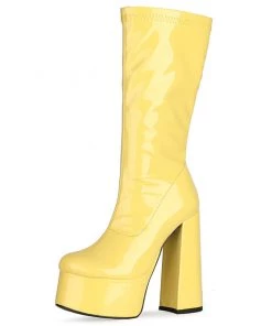Own Saviour New In Colour Candy Platform Boots
