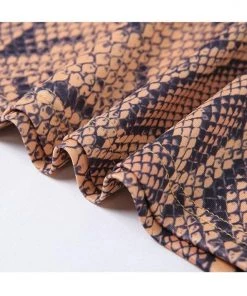 Own Saviour Snake Cut Out Mini Dress