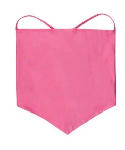 Own Saviour Tees + Tops Hot Pink Backless Crop