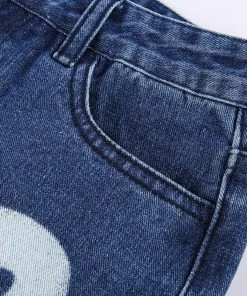 Own Saviour Skirts Heart Denim Skirt