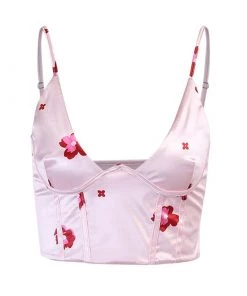 Own Saviour Floral Cami Satin Top New In