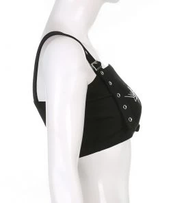 Own Saviour Heart Buckle Crop