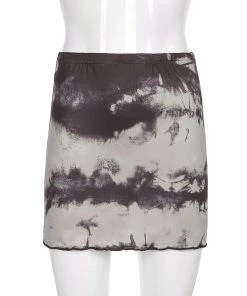 Own Saviour Tie Dye Mini Skirt New In