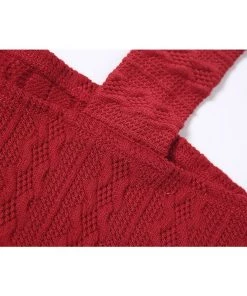 Own Saviour Knitted Halter Crop