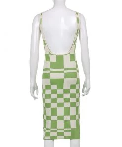 Own Saviour New In Block Knit Midi Dress