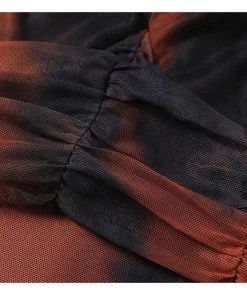 Own Saviour Dusk Ruched Mini Dress