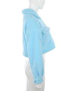 Own Saviour Light Blue Wool Jacket Jackets