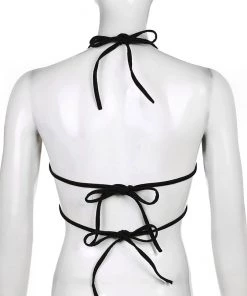 Own Saviour Black/Brown/Blue Butterfly Crop