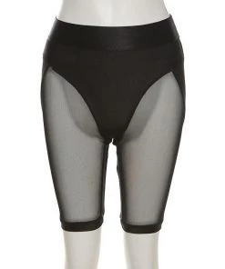 Own Saviour See Through Mesh Shorts New In
