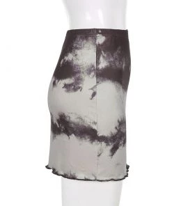 Own Saviour Tie Dye Mini Skirt New In