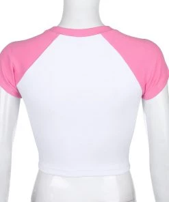 Own Saviour Pink Raglan Crop Tees + Tops