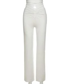 Own Saviour Tie Up Low Rise Pants