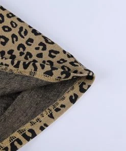 Own Saviour Tees + Tops Backless Leopard Tank Crop