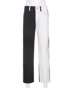 Own Saviour Black/White Splice Jeans