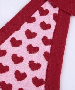 Own Saviour Red Heart Halter Top