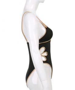 Own Saviour Floral Cut Out Bodysuit New In