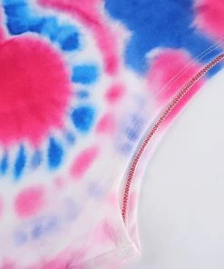 Own Saviour Tees + Tops Tie Dye Heart Tank Crop