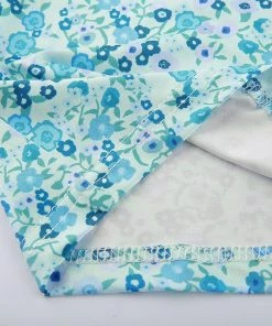 Own Saviour Tees + Tops Floral Button Crop Shirt