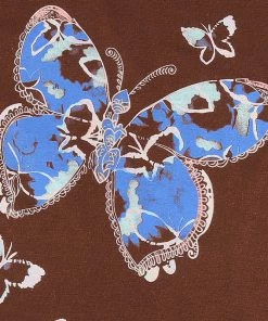 Own Saviour Brown Butterfly Tank Crop