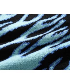 Own Saviour Oversize Flame Sweater Jumper New In