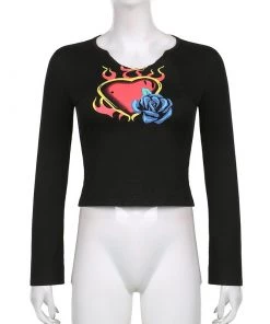 Own Saviour New In Heart Flame Top