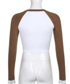 Own Saviour Tees + Tops Leopard Heart Raglan Crop